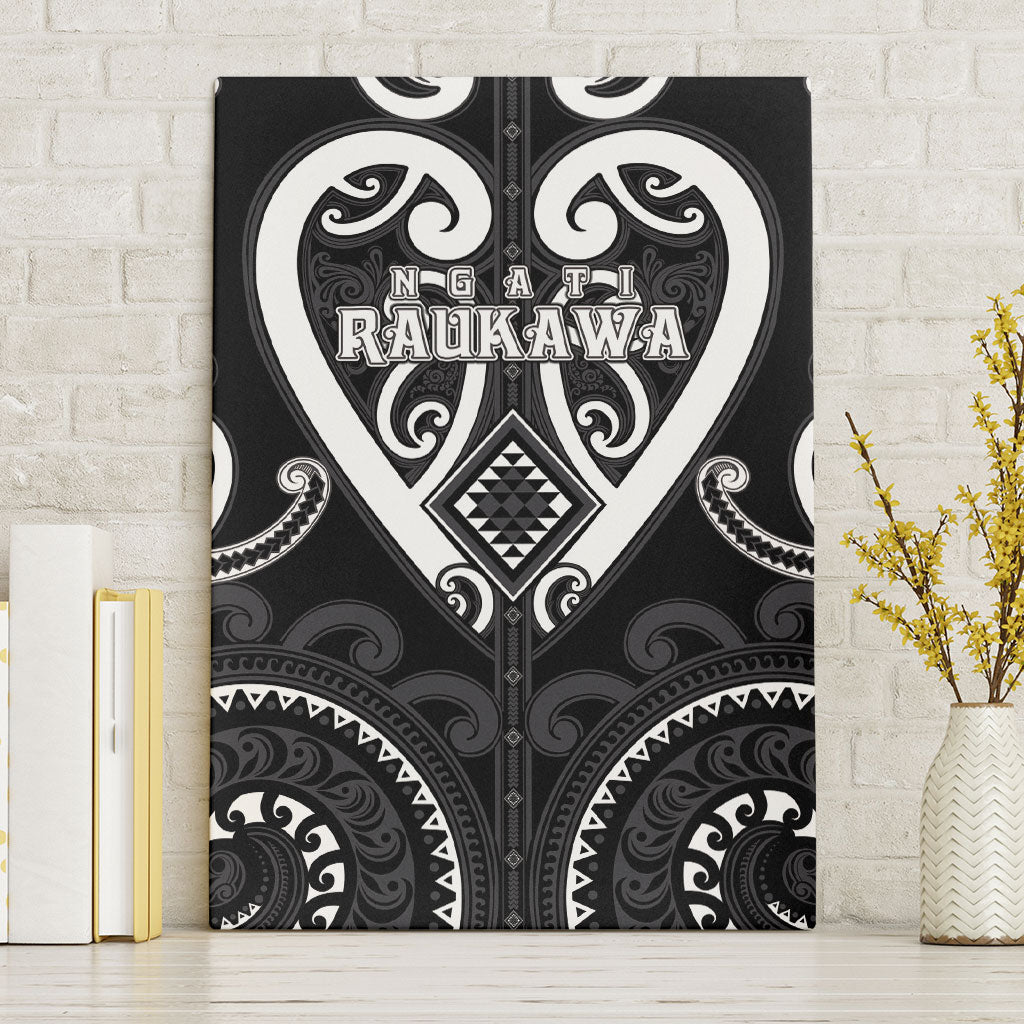 Aotearoa Ngati Raukawa Canvas Wall Art Maori Tribal Pattern
