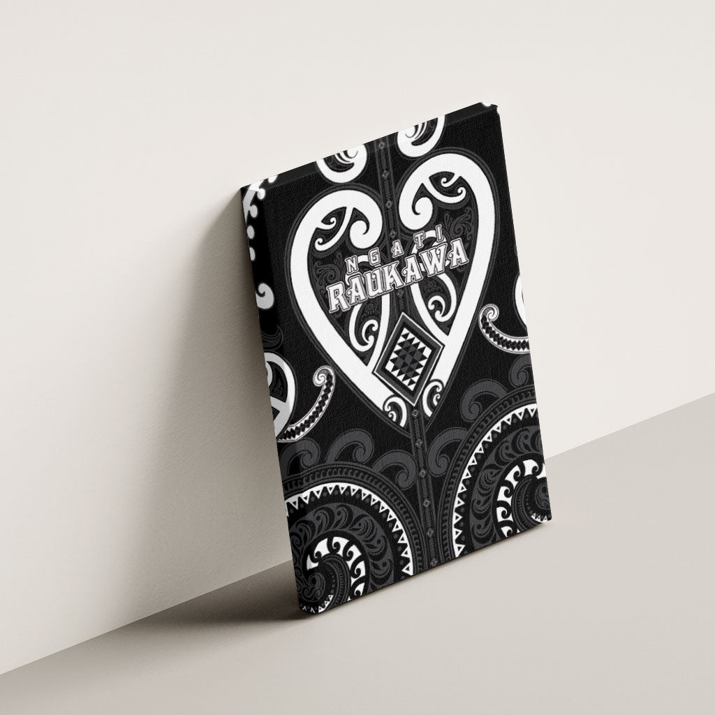 Aotearoa Ngati Raukawa Canvas Wall Art Maori Tribal Pattern