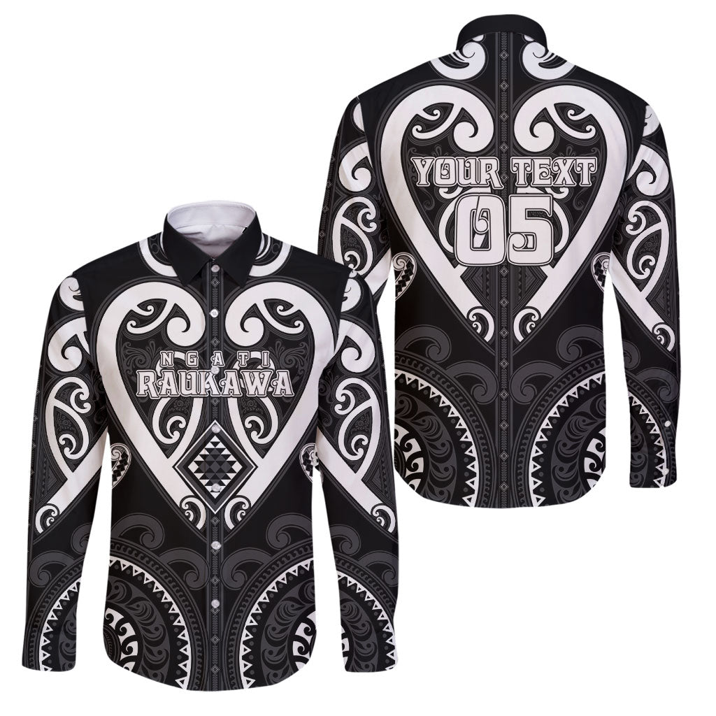 Custom Aotearoa Ngati Raukawa Family Matching Off Shoulder Short Dress and Hawaiian Shirt Maori Tribal Pattern