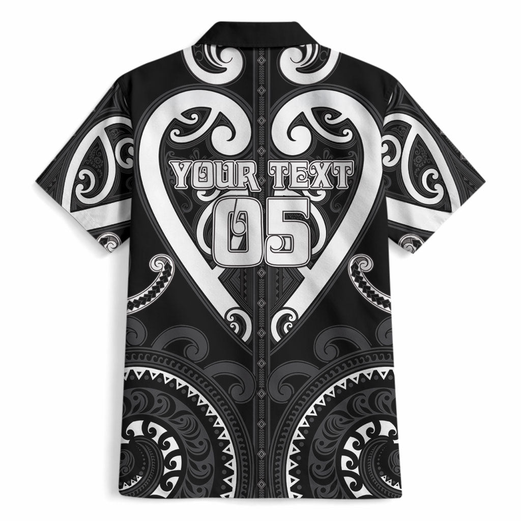 Custom Aotearoa Ngati Raukawa Hawaiian Shirt Maori Tribal Pattern