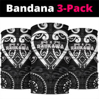 Aotearoa Ngati Raukawa Neck Gaiter Maori Tribal Pattern