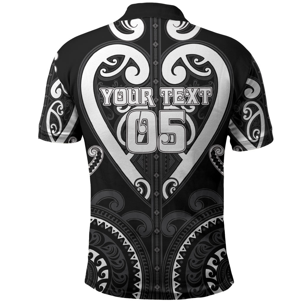 Custom Aotearoa Ngati Raukawa Polo Shirt Maori Tribal Pattern