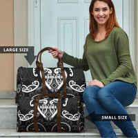 Aotearoa Ngati Raukawa Travel Bag Maori Tribal Pattern
