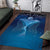 Polynesia Manta Ray Area Rug Let's The Sea Set You Free - Polynesian Pride