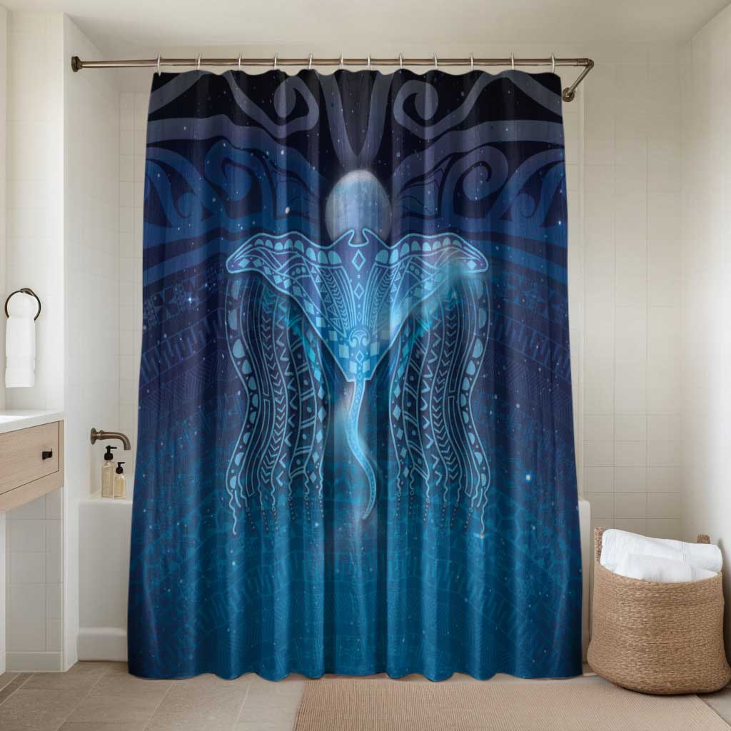 Polynesia Manta Ray Bathroom Set Let's The Sea Set You Free - Polynesian Pride