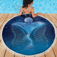 Polynesia Manta Ray Beach Blanket Let's The Sea Set You Free - Polynesian Pride