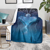 Polynesia Manta Ray Blanket Let's The Sea Set You Free - Polynesian Pride