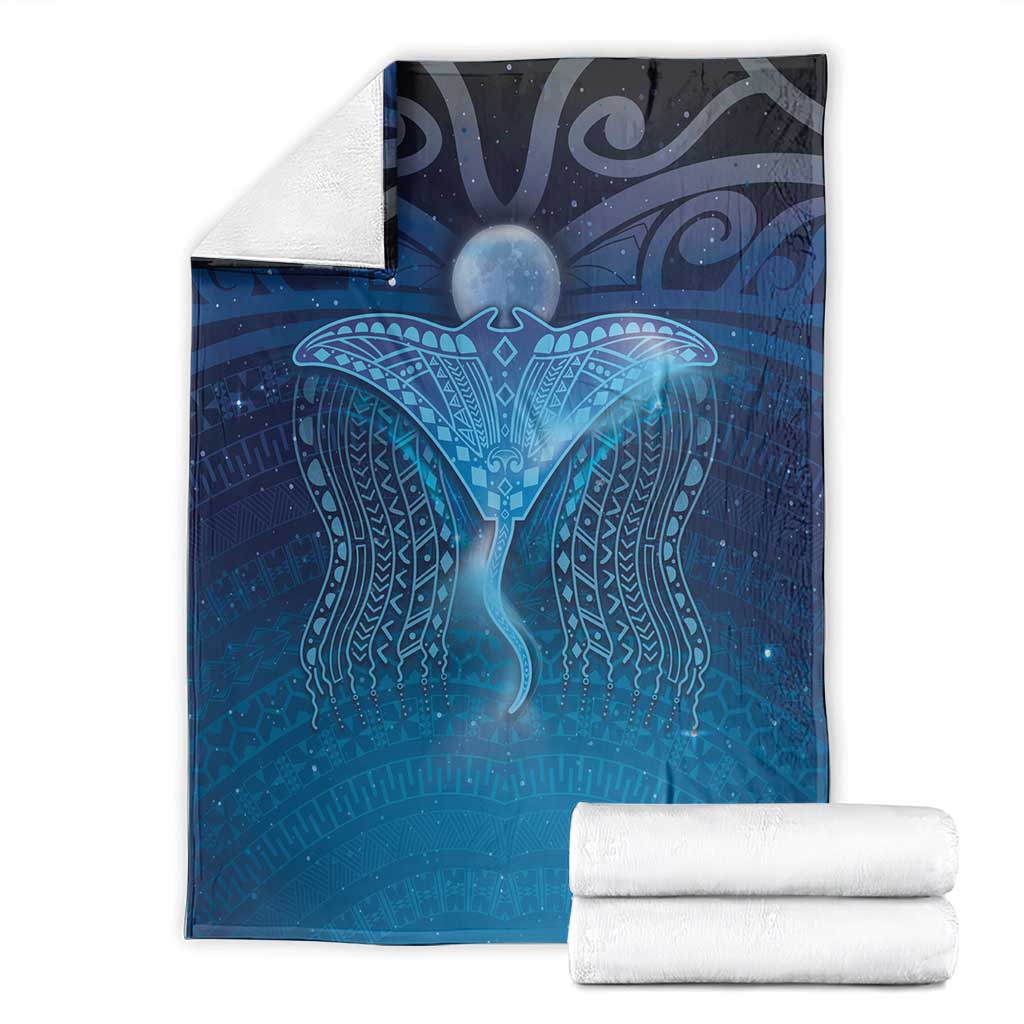 Polynesia Manta Ray Blanket Let's The Sea Set You Free - Polynesian Pride