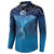 Polynesia Manta Ray Button Sweatshirt Let's The Sea Set You Free - Polynesian Pride