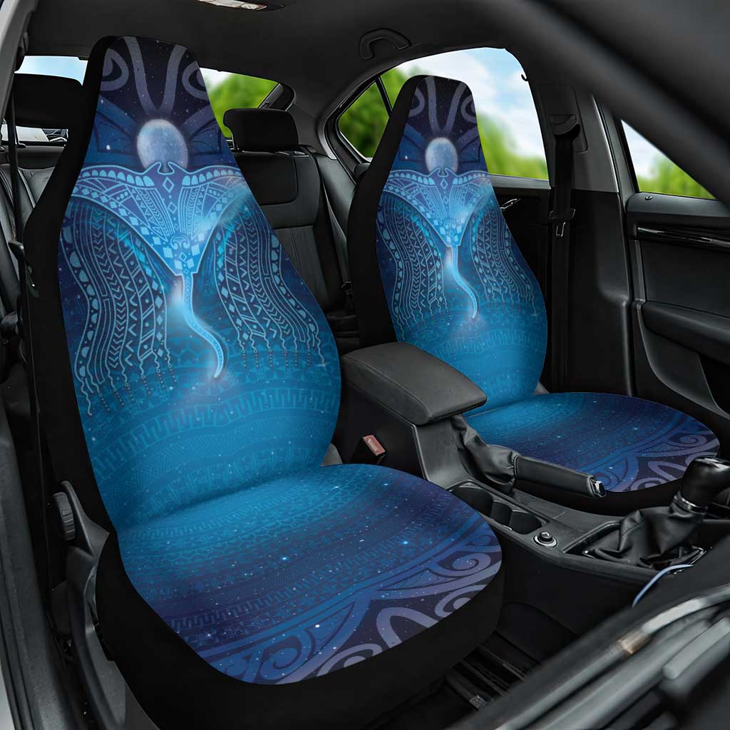 Polynesia Manta Ray Car Seat Cover Let's The Sea Set You Free - Polynesian Pride