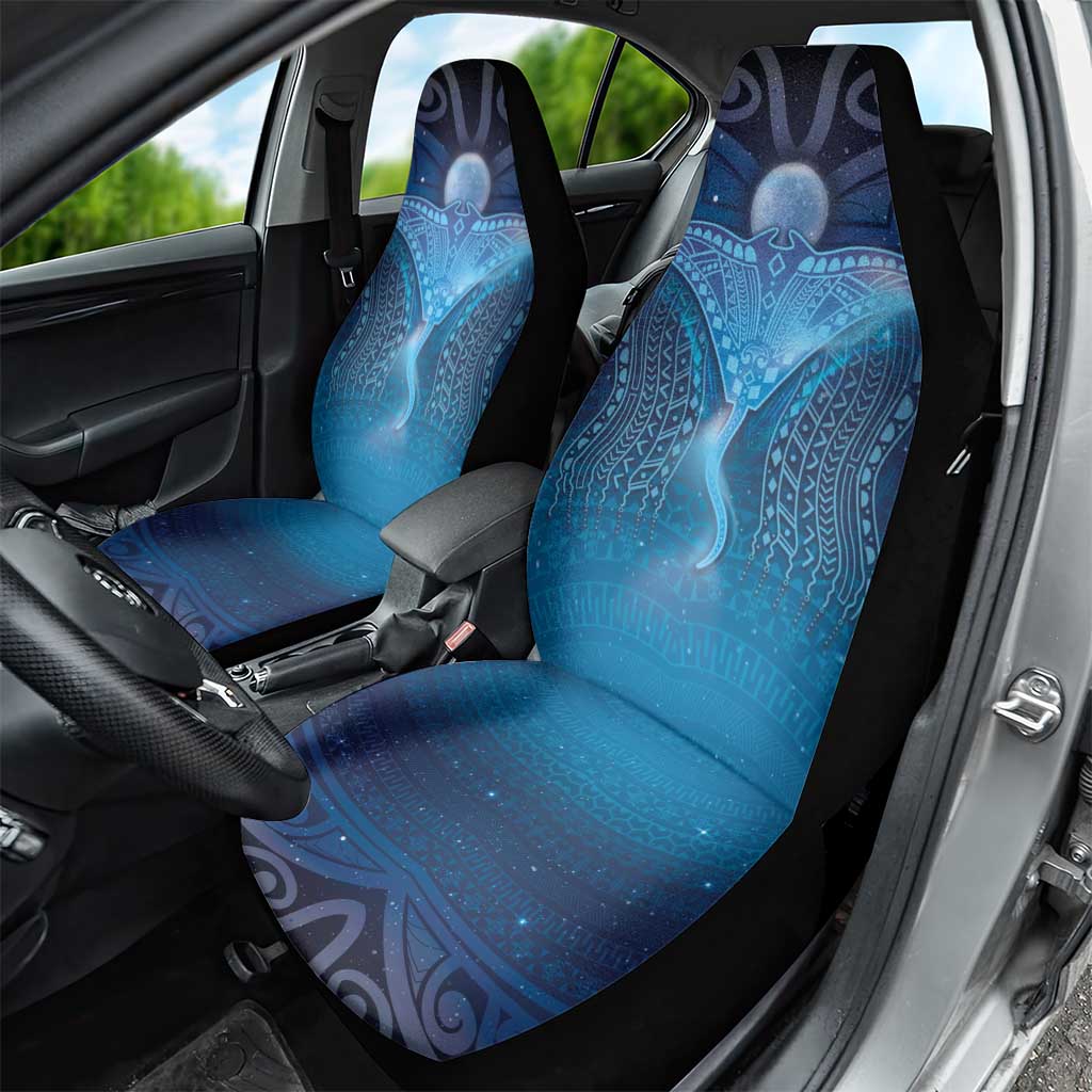 Polynesia Manta Ray Car Seat Cover Let's The Sea Set You Free - Polynesian Pride