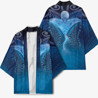 Polynesia Manta Ray Kimono Let's The Sea Set You Free - Polynesian Pride