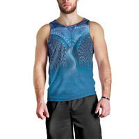 Polynesia Manta Ray Men Tank Top Let's The Sea Set You Free - Polynesian Pride