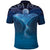 Polynesia Manta Ray Polo Shirt Let's The Sea Set You Free - Polynesian Pride