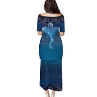 Polynesia Manta Ray Puletasi Let's The Sea Set You Free - Polynesian Pride