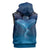 Polynesia Manta Ray Sleeveless Zip Hoodie Let's The Sea Set You Free - Polynesian Pride