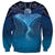 Polynesia Manta Ray Sweatshirt Let's The Sea Set You Free - Polynesian Pride