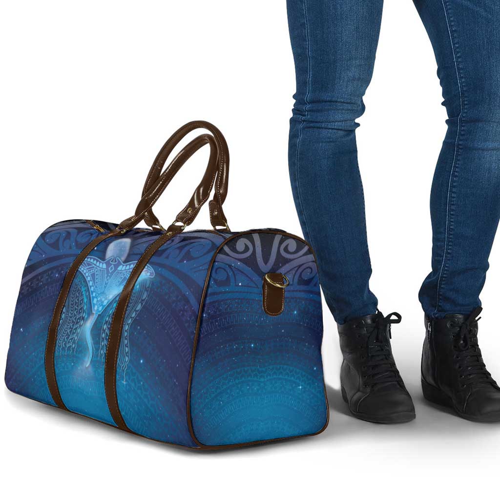 Polynesia Manta Ray Travel Bag Let's The Sea Set You Free - Polynesian Pride