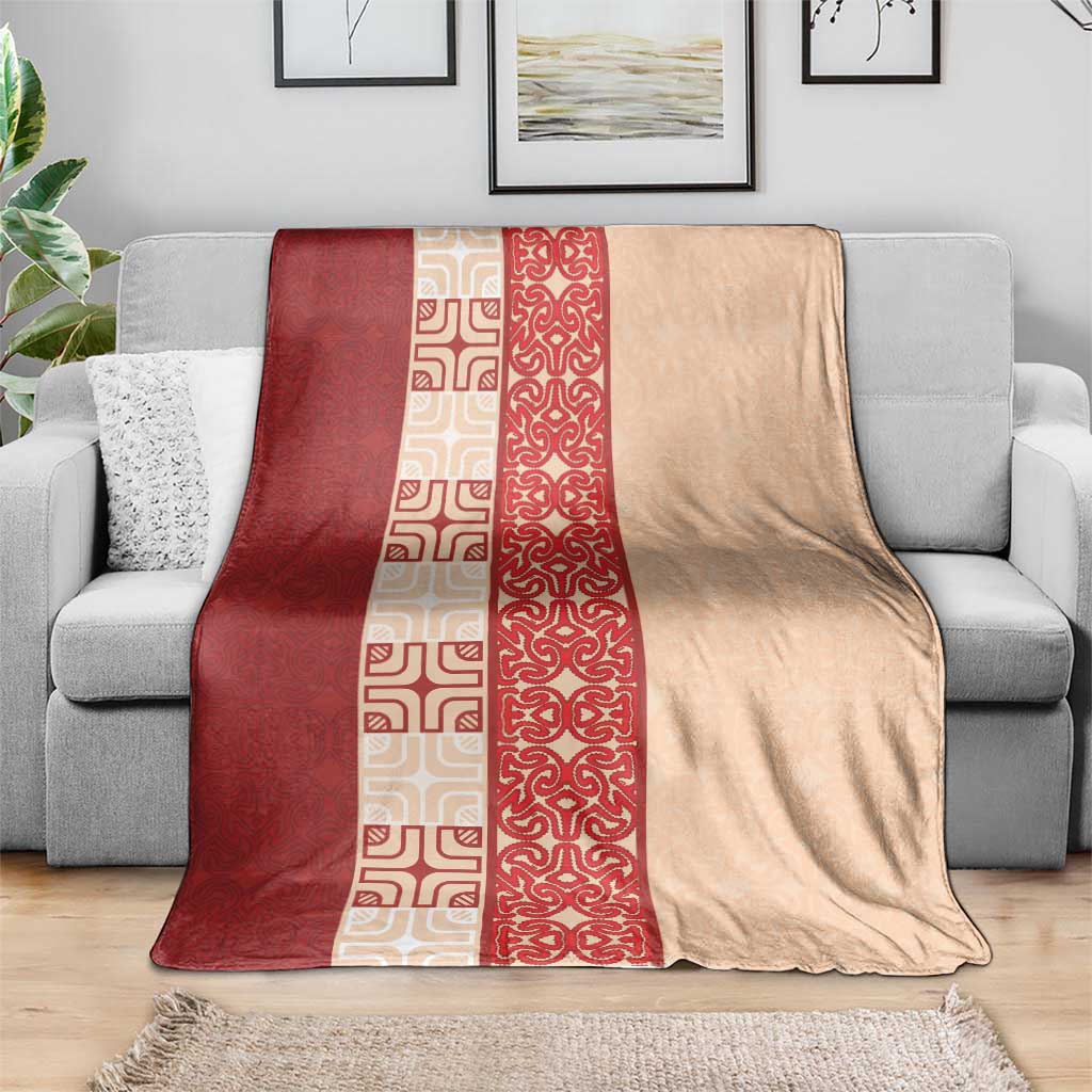 Papua New Guinea Blanket Oro Tapa Pattern