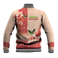 Papua New Guinea Oro Province Baseball Jacket Oro Birdwing Butterfly