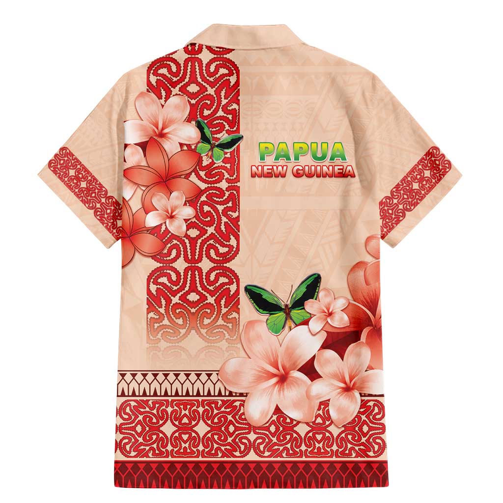 Papua New Guinea Oro Province Family Matching Mermaid Dress and Hawaiian Shirt Oro Birdwing Butterfly