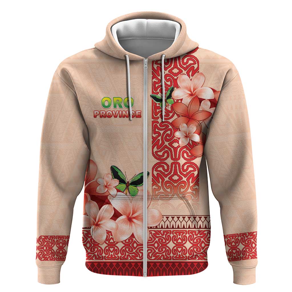 Papua New Guinea Oro Province Hoodie Oro Birdwing Butterfly