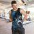 New Zealand Sea Week Men Tank Top Maori Wave Pattern Ocean Blue