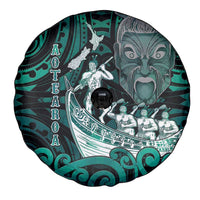 New Zealand Waka Racing Spare Tire Cover Maori Warriors