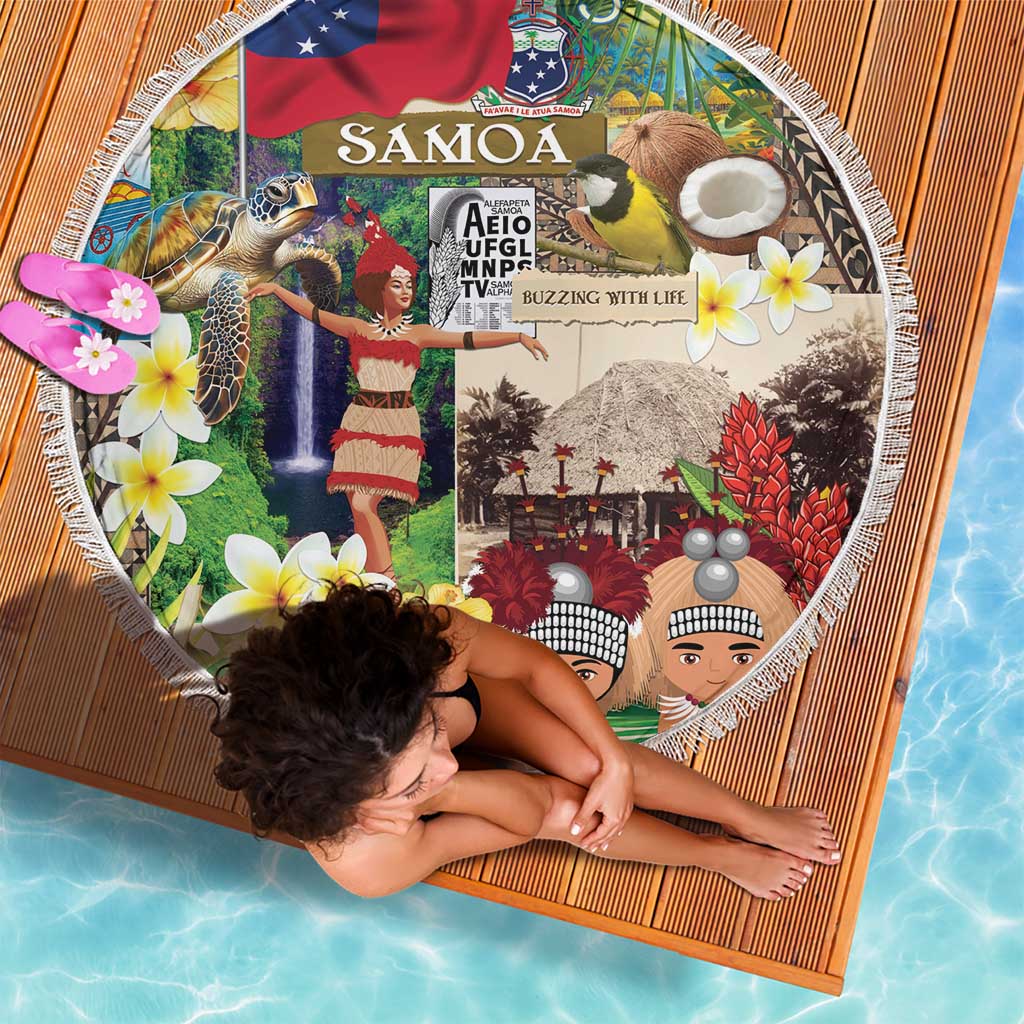 Samoa Culture Beach Blanket Embracing The Spirit