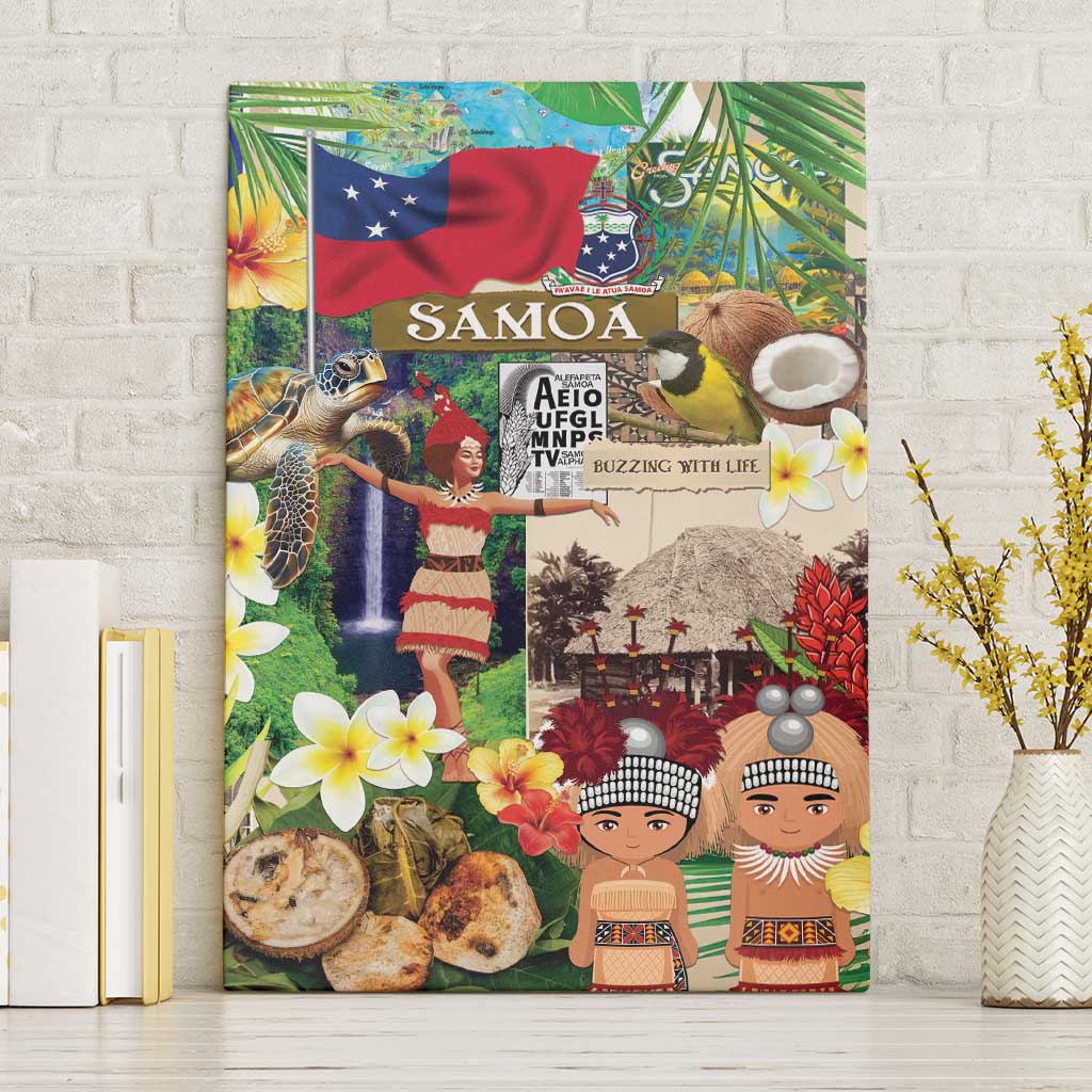 Samoa Culture Canvas Wall Art Embracing The Spirit