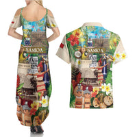 Samoa Culture Couples Matching Summer Maxi Dress and Hawaiian Shirt Embracing The Spirit