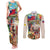 Samoa Culture Couples Matching Tank Maxi Dress and Long Sleeve Button Shirt Embracing The Spirit