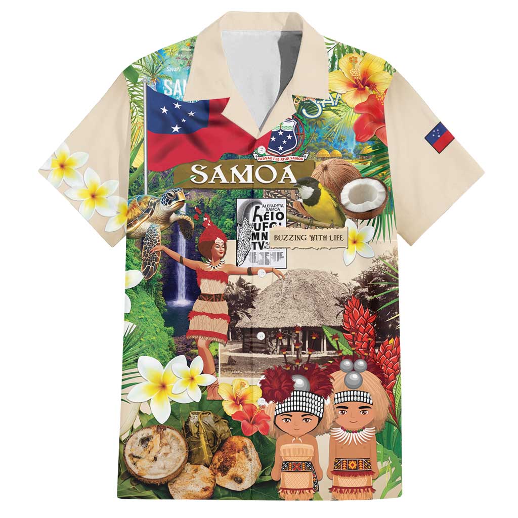 Samoa Culture Family Matching Long Sleeve Bodycon Dress and Hawaiian Shirt Embracing The Spirit