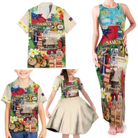 Samoa Culture Family Matching Tank Maxi Dress and Hawaiian Shirt Embracing The Spirit
