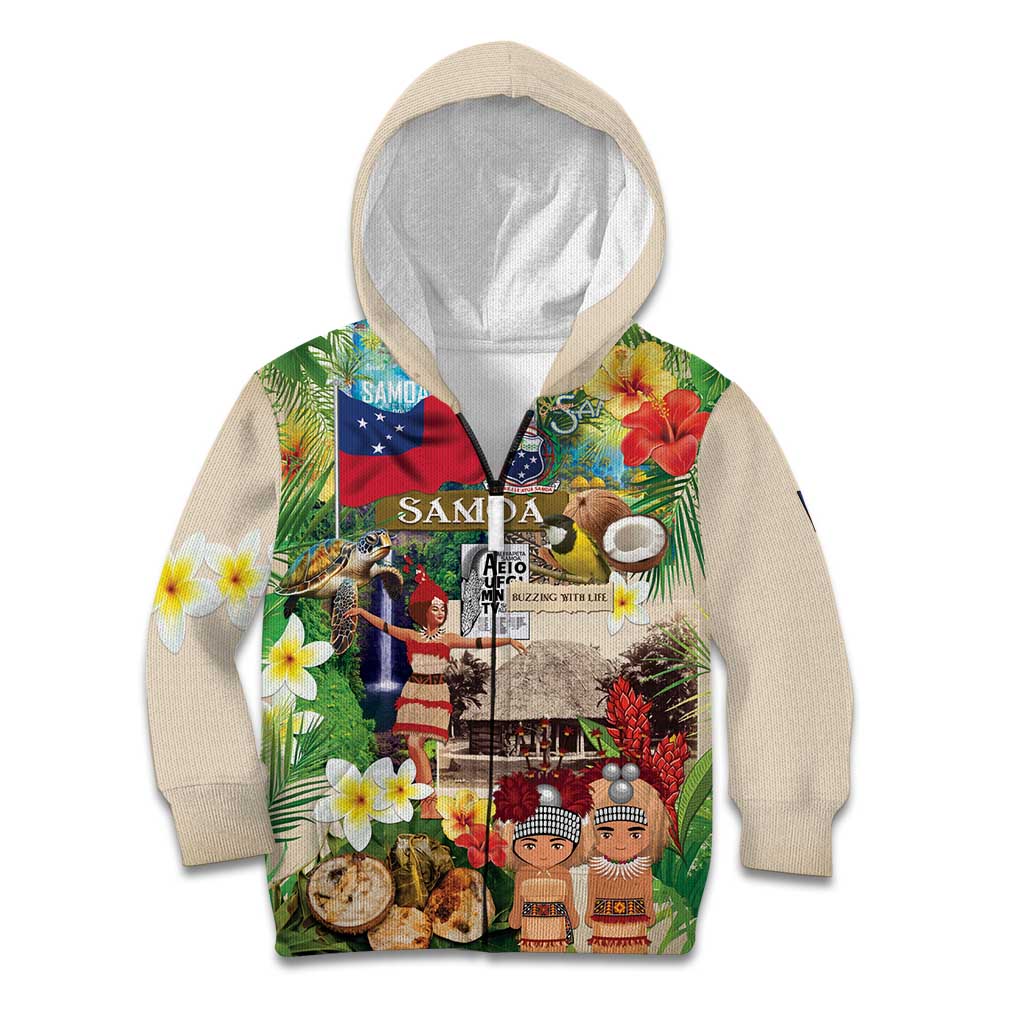 Samoa Culture Kid Hoodie Embracing The Spirit
