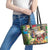 Samoa Culture Leather Tote Bag Embracing The Spirit