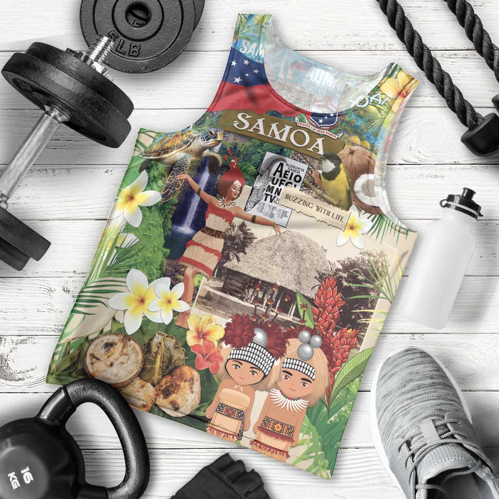 Samoa Culture Men Tank Top Embracing The Spirit