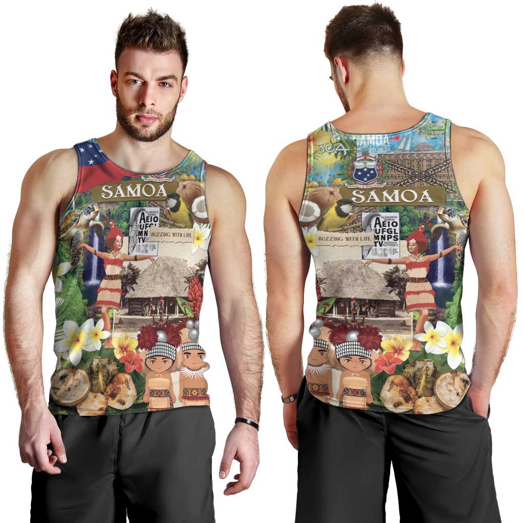 Samoa Culture Men Tank Top Embracing The Spirit