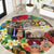 Samoa Culture Round Carpet Embracing The Spirit