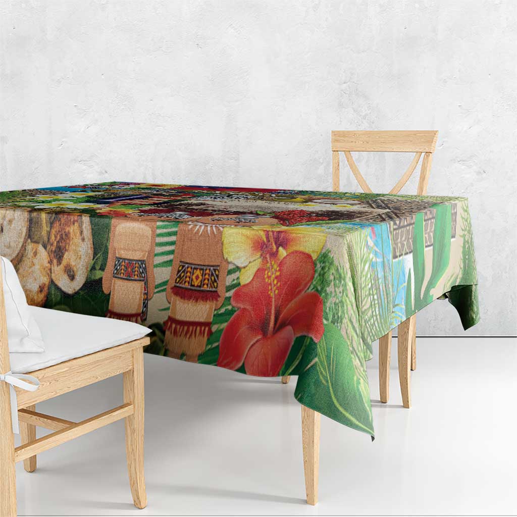 Samoa Culture Tablecloth Embracing The Spirit