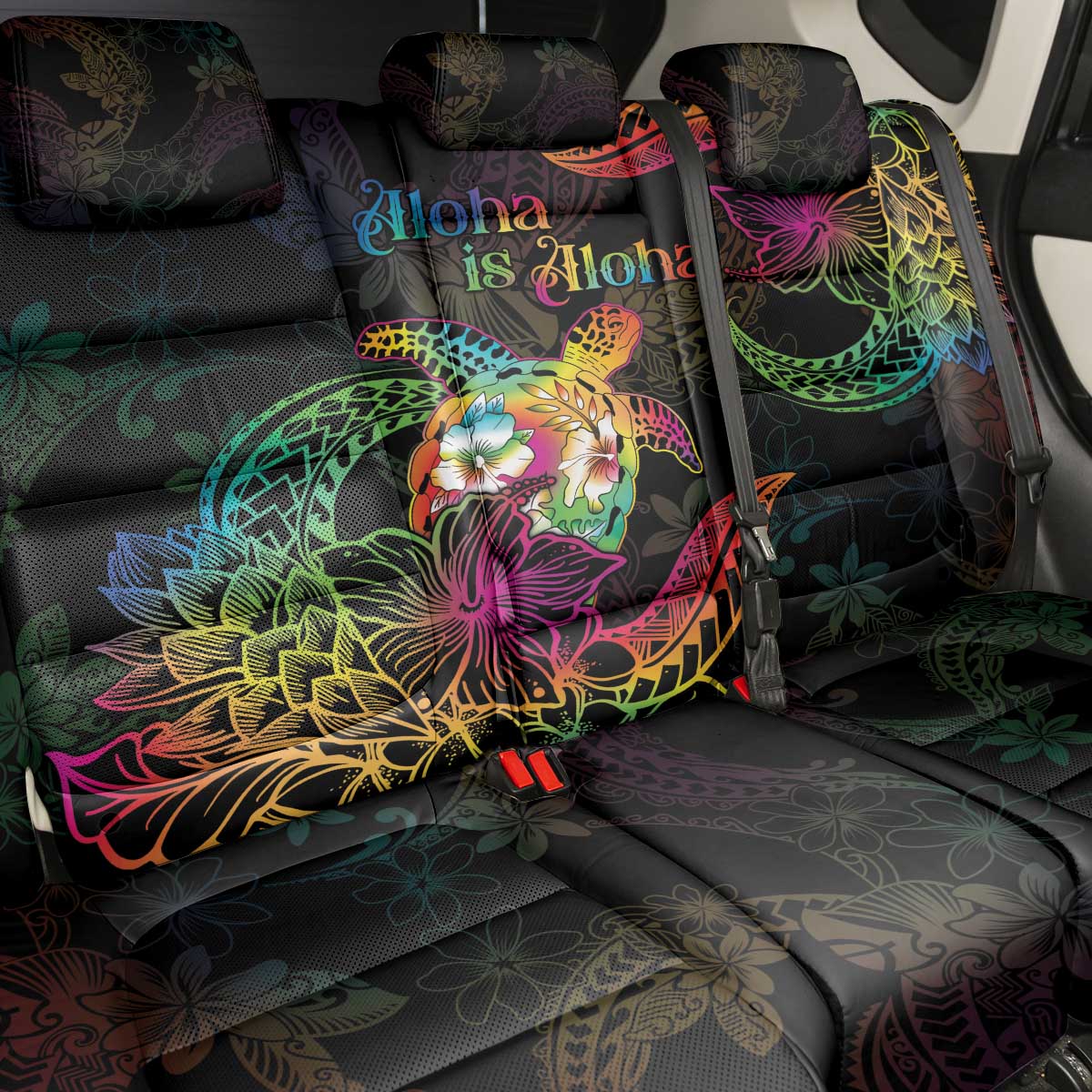 Hawaii Pride Back Car Seat Cover Aloha Is Aloha