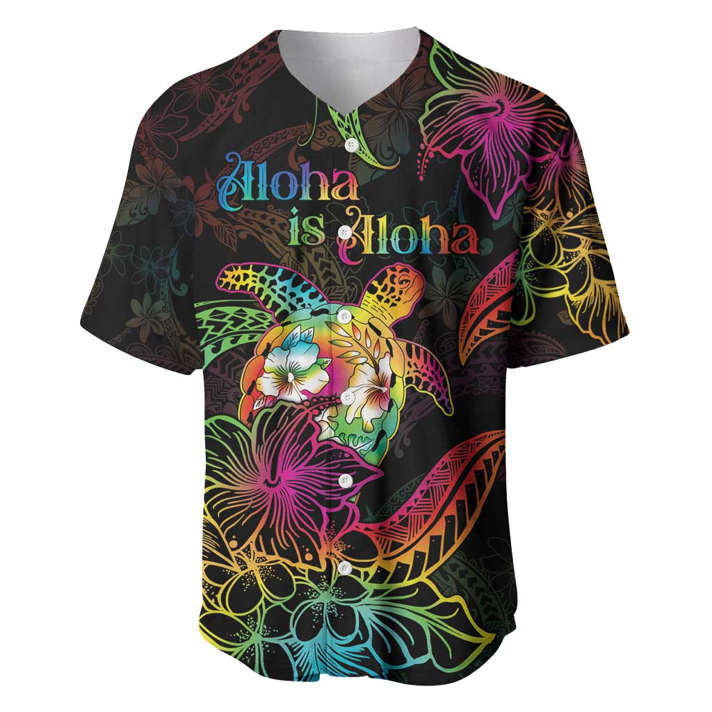Hawaii Pride Baseball Jersey Aloha Is Aloha