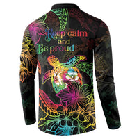 Hawaii Pride Button Sweatshirt Aloha Is Aloha