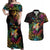 Hawaii Pride Couples Matching Off Shoulder Maxi Dress and Hawaiian Shirt Aloha Is Aloha
