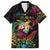 Hawaii Pride Family Matching Short Sleeve Bodycon Dress and Hawaiian Shirt Aloha Is Aloha