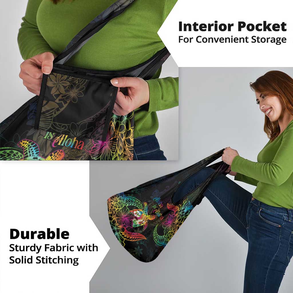 Hawaii Pride Grocery Bag Aloha Is Aloha