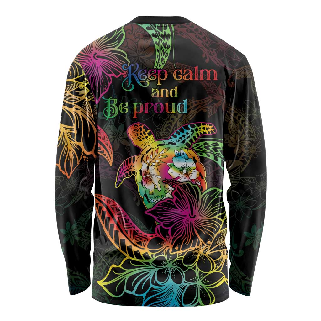 Hawaii Pride Long Sleeve Shirt Aloha Is Aloha