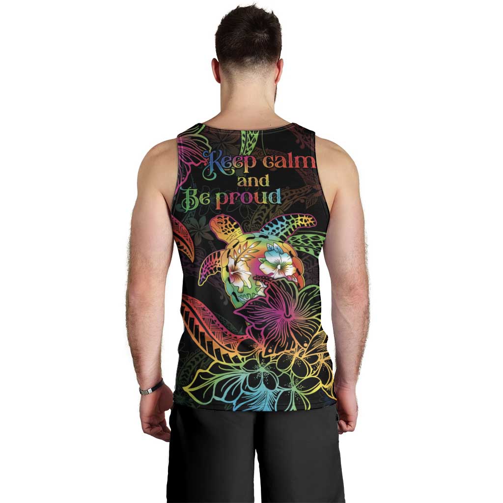 Hawaii Pride Men Tank Top Aloha Is Aloha