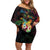 Hawaii Pride Off Shoulder Short Dress Aloha Is Aloha