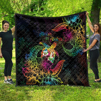 Hawaii Pride Quilt Aloha Is Aloha